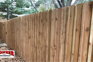 WOOD PRIVACY WITH BATTENS